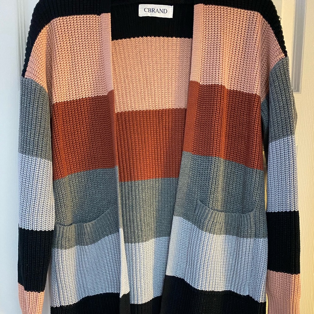 New Cbrand Closet Candy Colorblock cardigan!